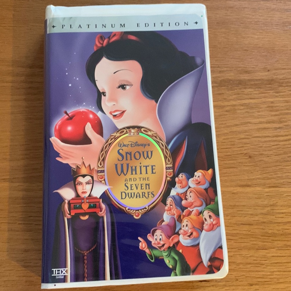 Snow White Platinum Edition VHS tape